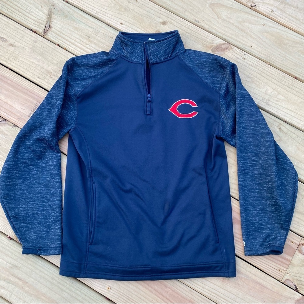 Chicago CUBS | Blue Badger Pullover 1/4 Zip Medium